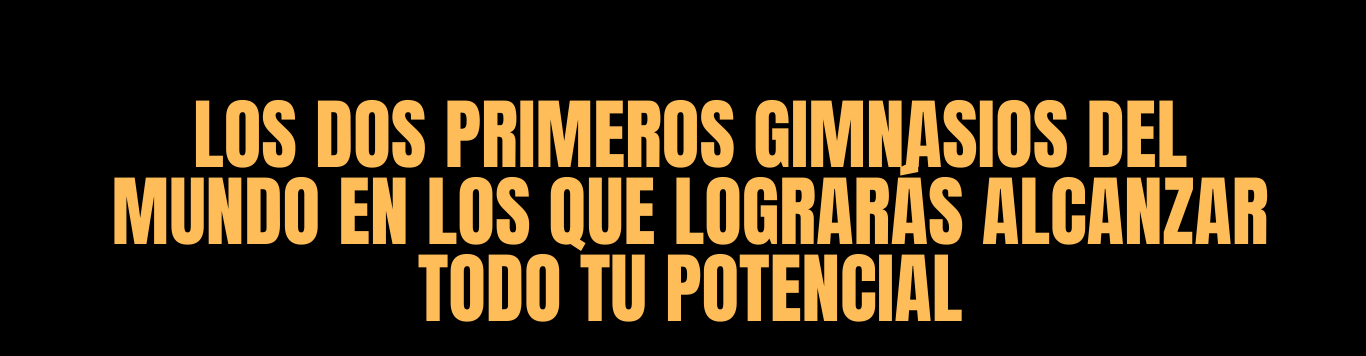 los dos primeros gimnasios del mundo